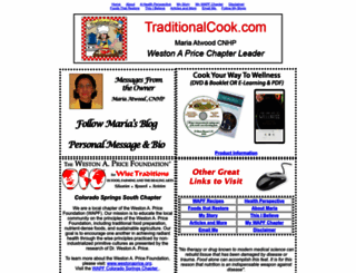 traditionalcook.com screenshot