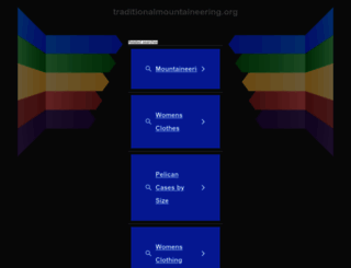traditionalmountaineering.org screenshot
