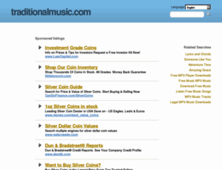traditionalmusic.com screenshot