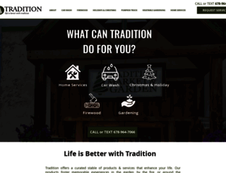 traditioncompany.com screenshot