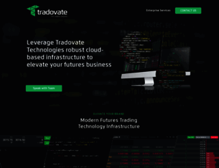 tradovatetechnologies.com screenshot