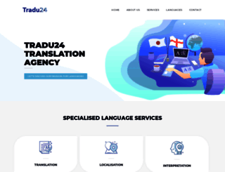 tradu24.com screenshot