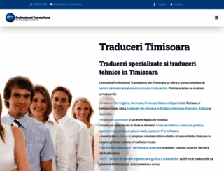 traduceri-timisoara.com screenshot