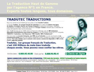 traduire.net screenshot
