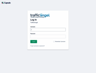 trafficangel.capsulecrm.com screenshot