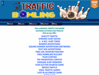 trafficbowling.com screenshot