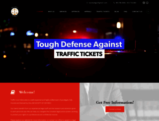 trafficcourtadvocates.com screenshot