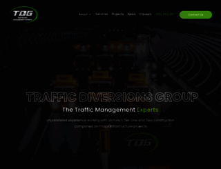 trafficdiversions.com.au screenshot