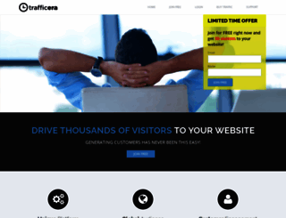 trafficera.com screenshot