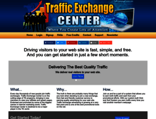 trafficexchangenetwork.com screenshot