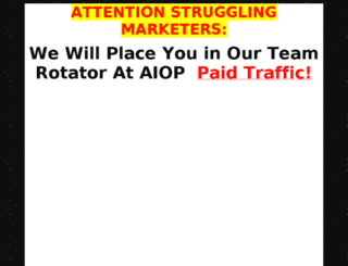 trafficexplosionsecrets.com screenshot