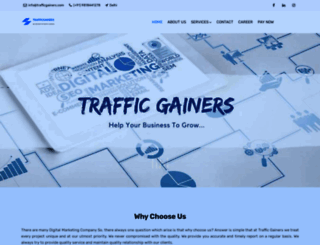 trafficgainers.com screenshot