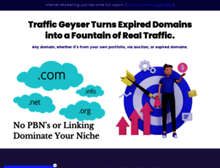 trafficgeyser.com screenshot