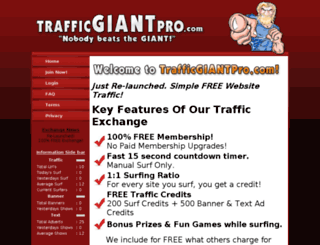 trafficgiantpro.com screenshot