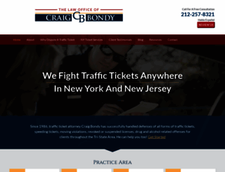 traffichearinglawyer.com screenshot