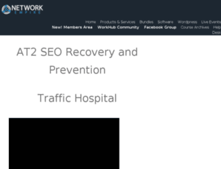 traffichospital.com screenshot