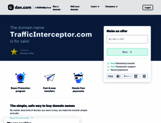 trafficinterceptor.com screenshot