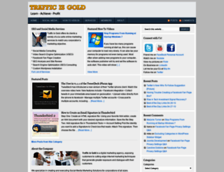 trafficisgold.com screenshot