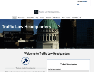 trafficlawheadquarters.com screenshot