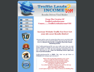 trafficleads2income.com screenshot