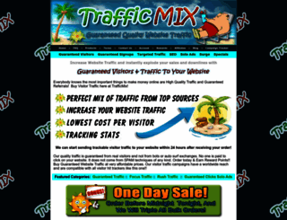 trafficmix.net screenshot