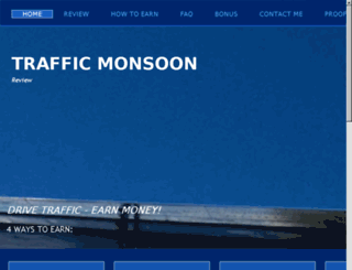 trafficmonsoonreview.com screenshot