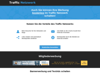 trafficnetzwerk.de screenshot