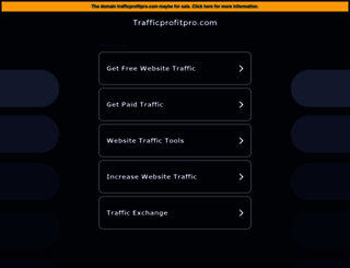 trafficprofitpro.com screenshot