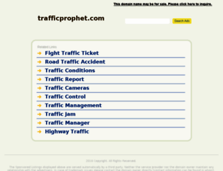 trafficprophet.com screenshot