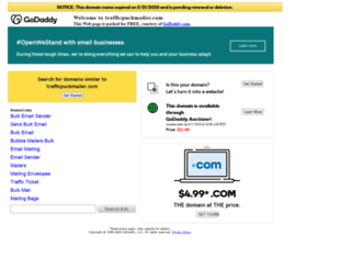 trafficpuckmailer.com screenshot