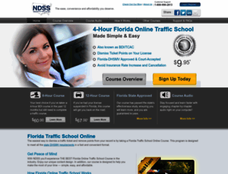 trafficschoolonlineflorida.com screenshot