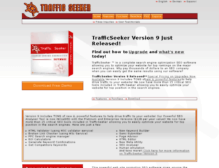 trafficseeker.com screenshot