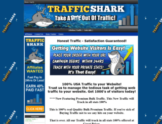 trafficshark.net screenshot