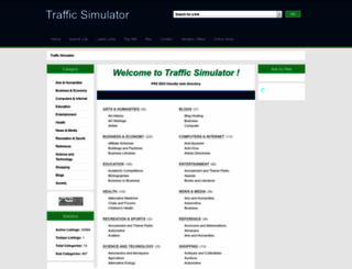 trafficsimulator.net screenshot