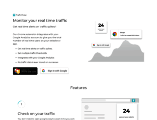 trafficticker.com screenshot