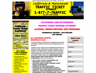trafficticket-attorney.com screenshot
