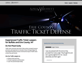 trafficticketlawyer-buffalo-ny.com screenshot