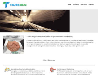trafficwayz.com screenshot