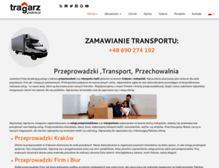 tragarz.krakow.pl screenshot
