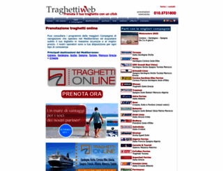 traghettiweb.it screenshot
