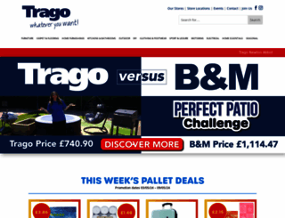 trago.co.uk screenshot