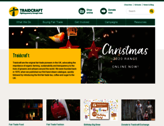traidcraft.com screenshot