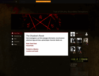 trail-of-cthulhu-boundless-deceptions.obsidianportal.com screenshot