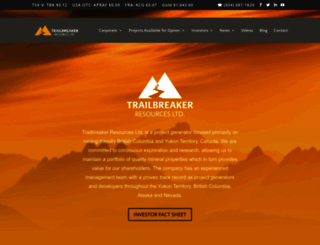 trailbreakerresources.com screenshot