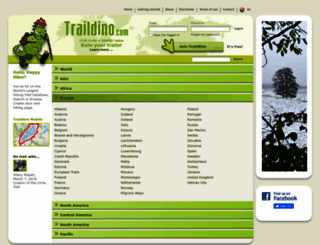traildino.com screenshot
