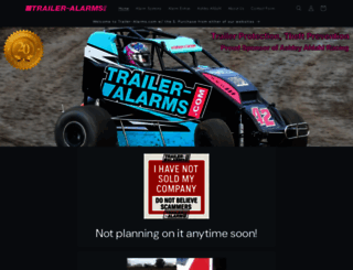 trailer-alarms.com screenshot