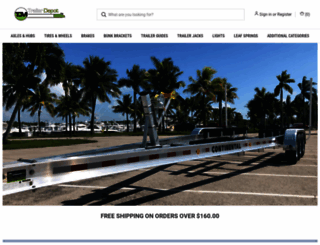 trailerdepot.com screenshot