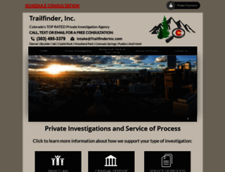 trailfinderinc.com screenshot