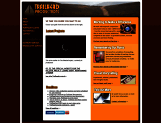 trailheadproductions.com screenshot