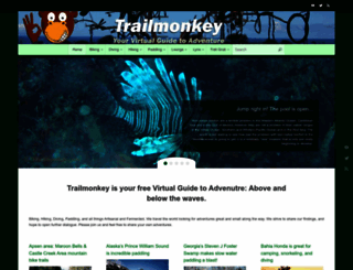 trailmonkey.com screenshot